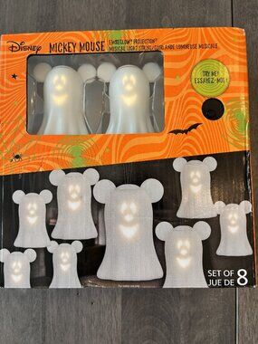 Disney Mickey Mouse ghost String Lights. Plays the "Monster Mash" NEW